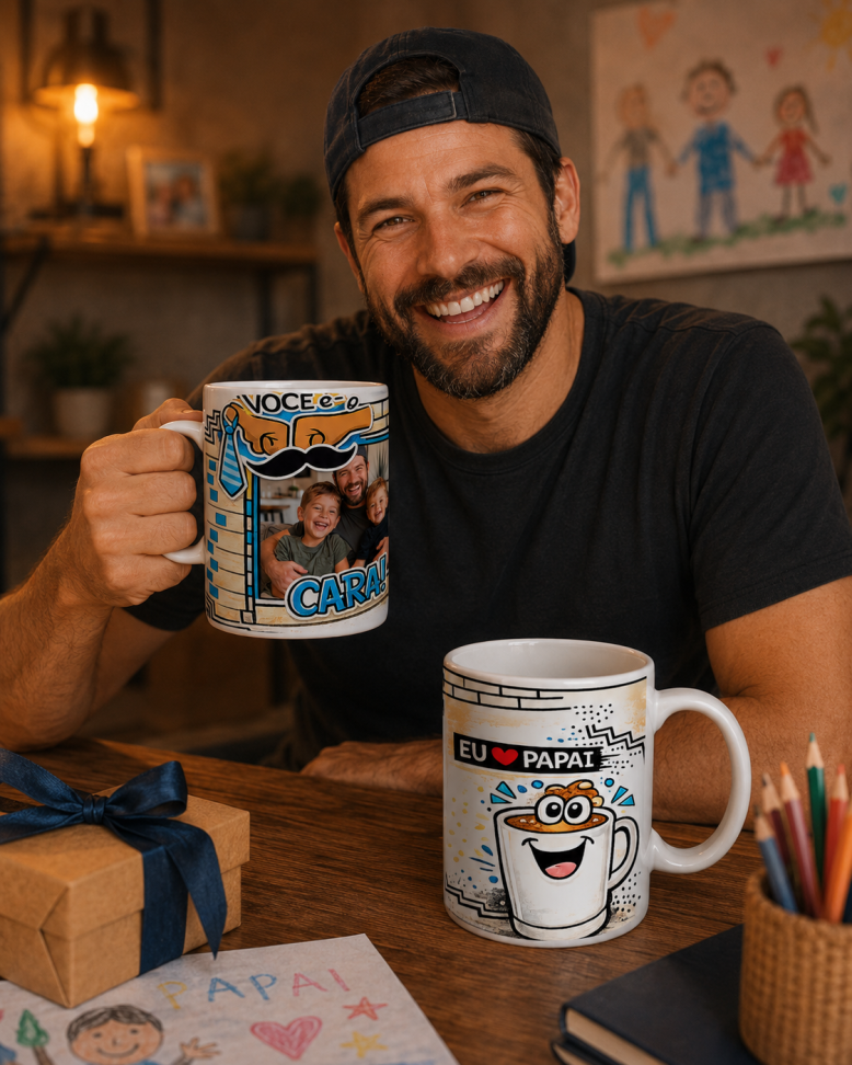 CANECA COM FOTO VC É O CARA