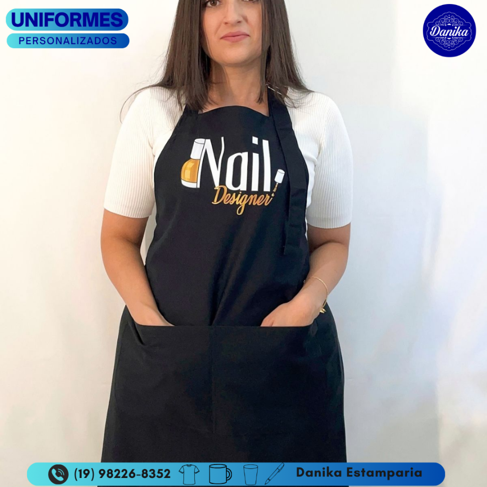 AVENTAL BRIN ALGODÃO  COM REGULADOR - #2