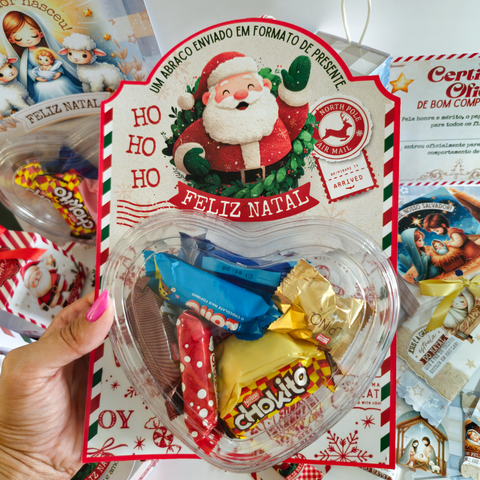 Card coração gigante - #3