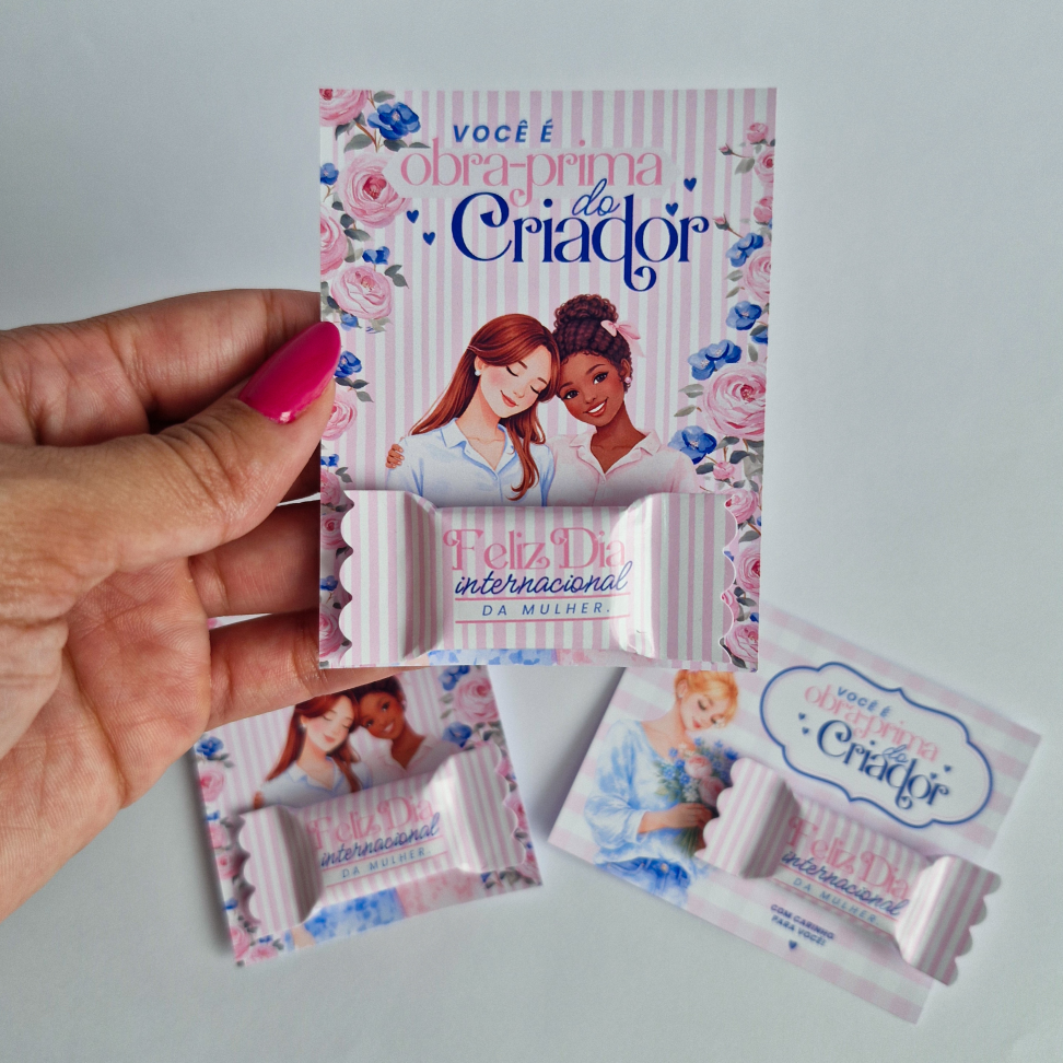 Card + balinha - Dia das Mulheres - #4