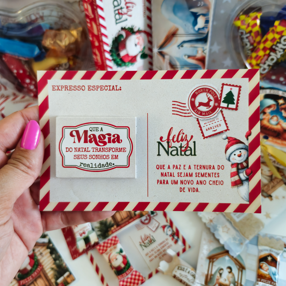 Card + tablete cacau show - #2