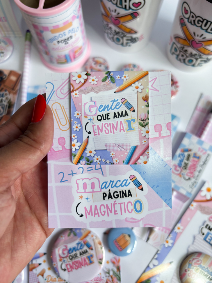 Marca página magnético - #3