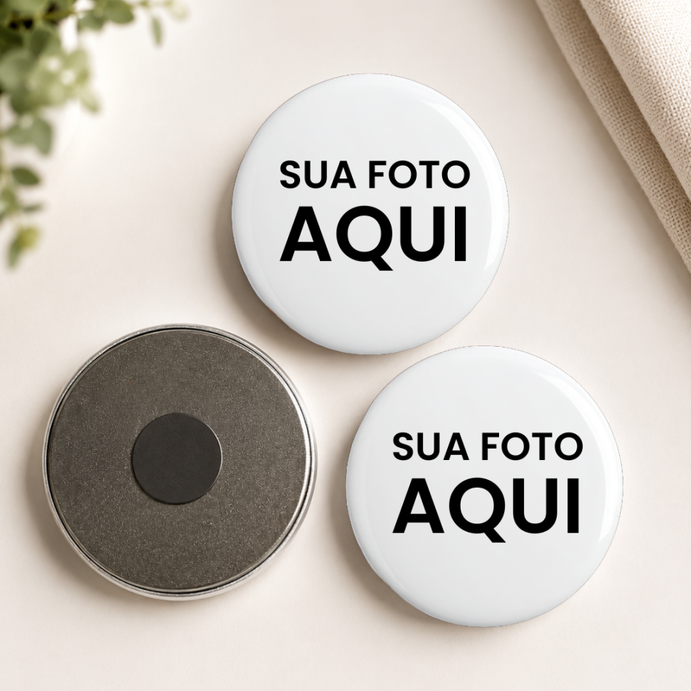 Botton Imã Personalizado