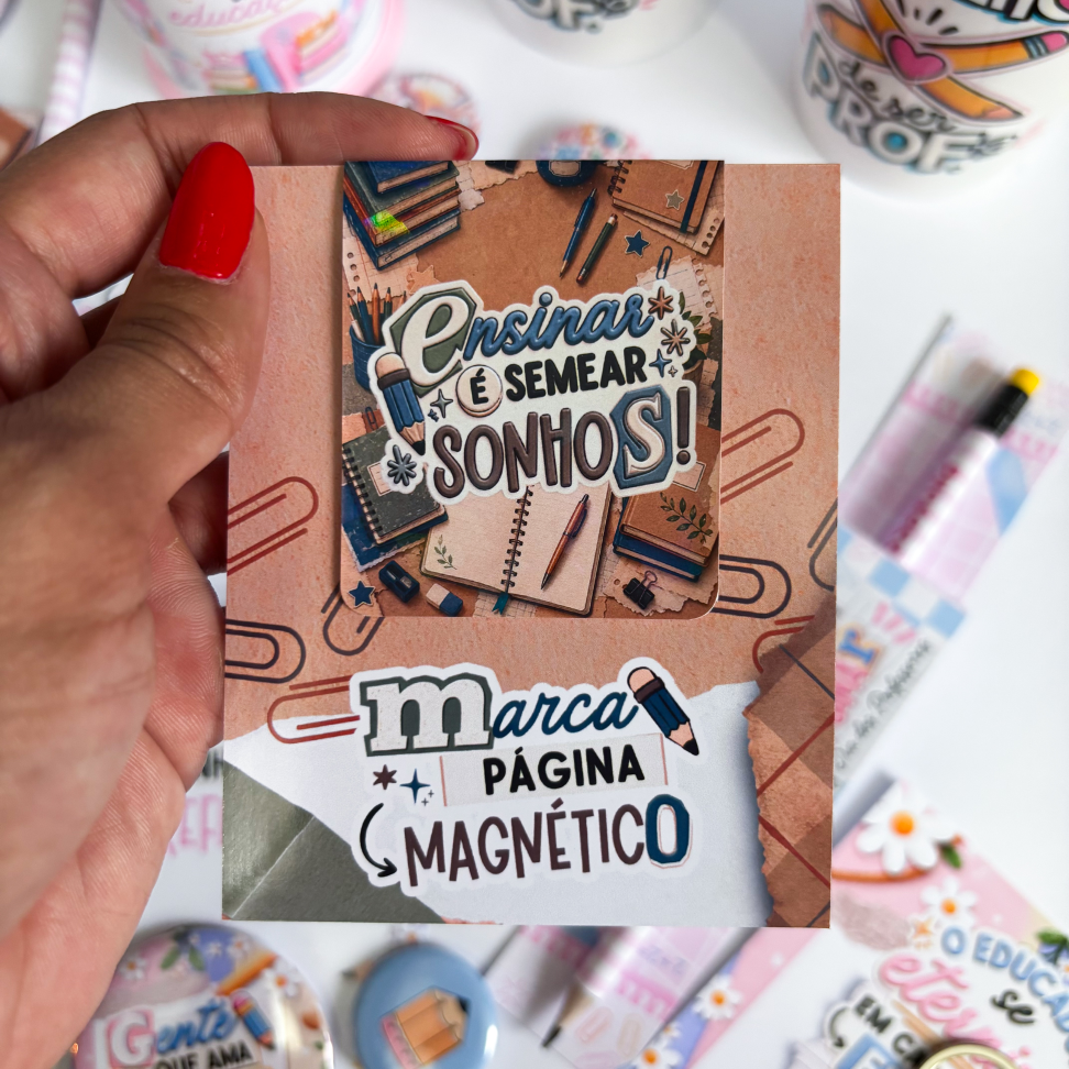 Marca página magnético - #5