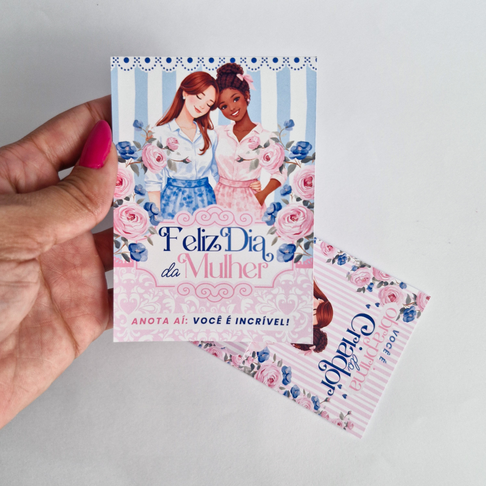 Bloco de anotação - Dia das Mulheres - #2