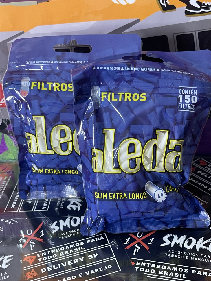FILTROS PARA CIGARRO ALEDA SLIM  EXTRA LONG - #2