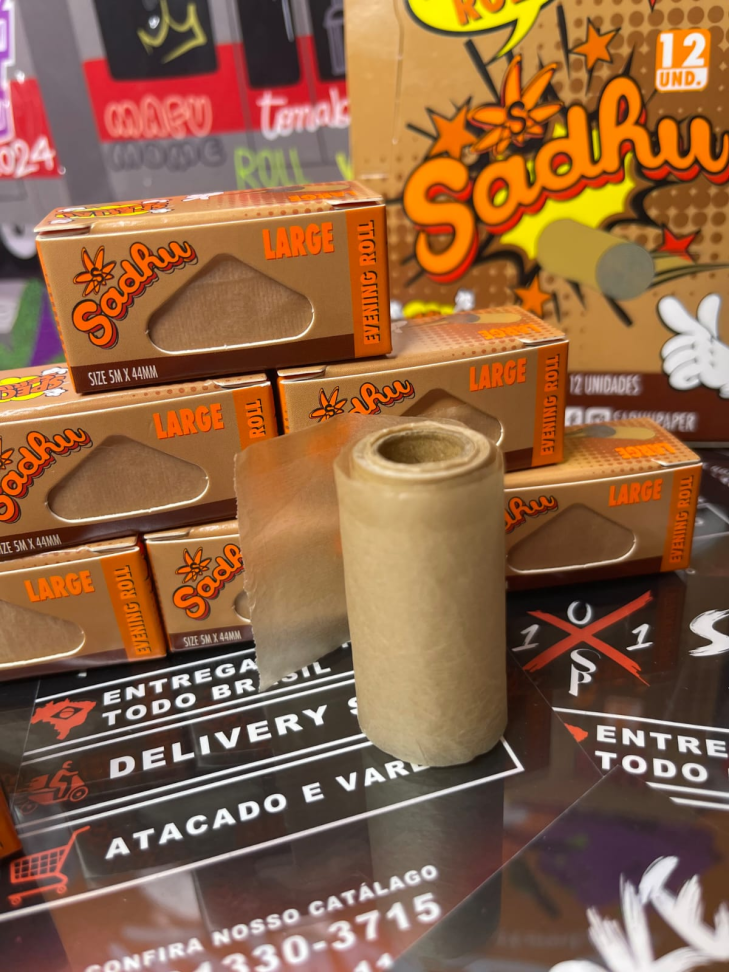 SEDA SADHU- EVENING ROLL LARGE BROWM ROLO 5 METROS - #2