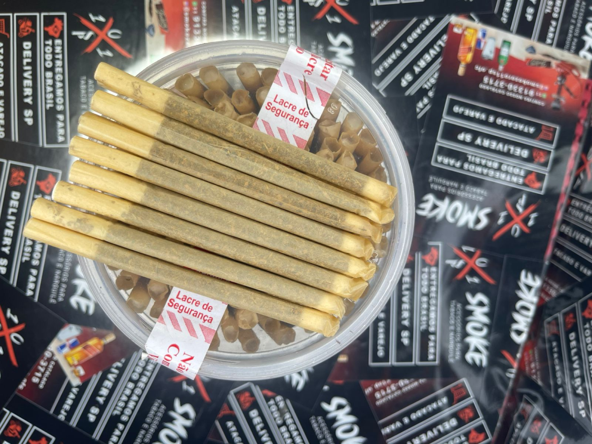 TABACO BOLADO CIGARRO ARTESANAL (UNIDADE) TABACO VIRGINIA TRADICIONAL - #1