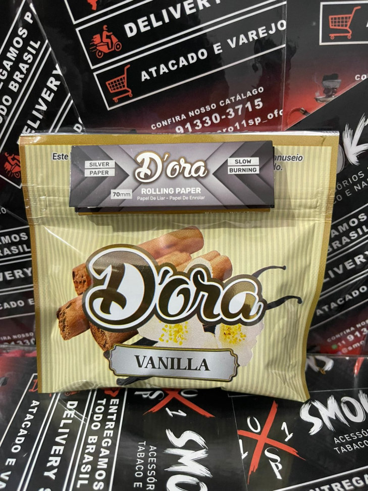 TABACO DORA SABOR BAUNILHA 20G ACOMPANHA SEDA 1/3 - #2