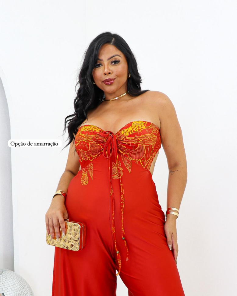 Macacão Andressa - Coleção Borogodó Carioca - #4