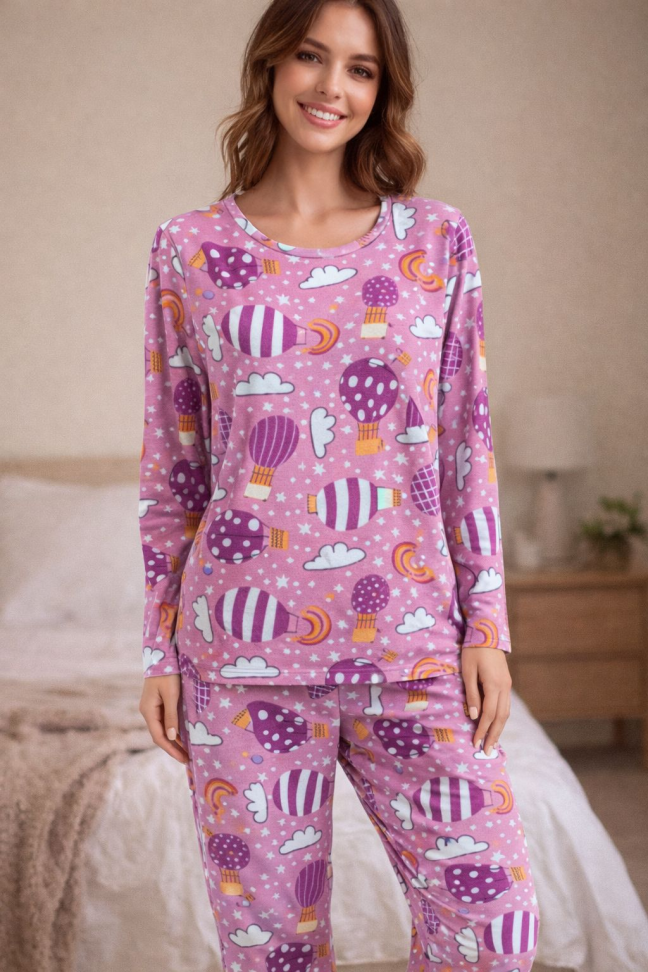 PIJAMA FEMININO SUEDE - #4