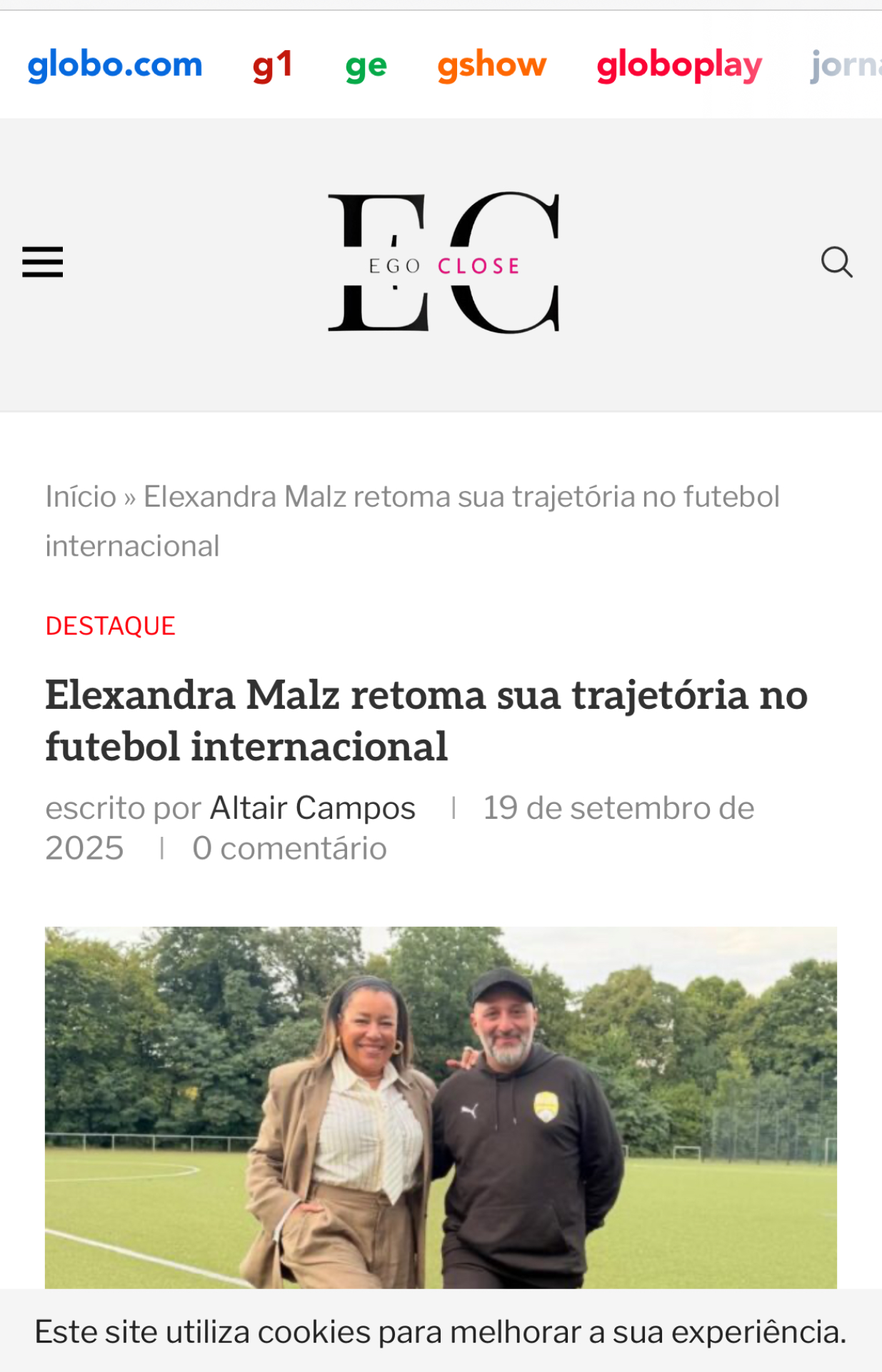 Passo a passo com um trabalho concreto e de credibilidade.