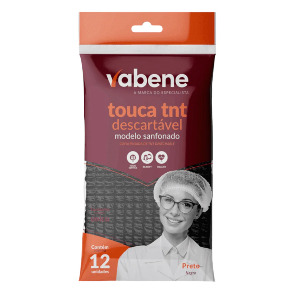 Touca Sanfonada TNT Vabene 12un - #3