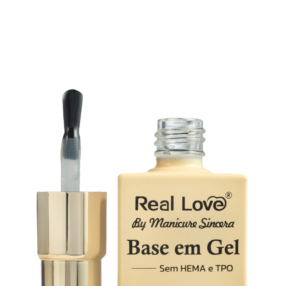 Base em Gel by Manicure Sincera 10 ml - Real Love - #1