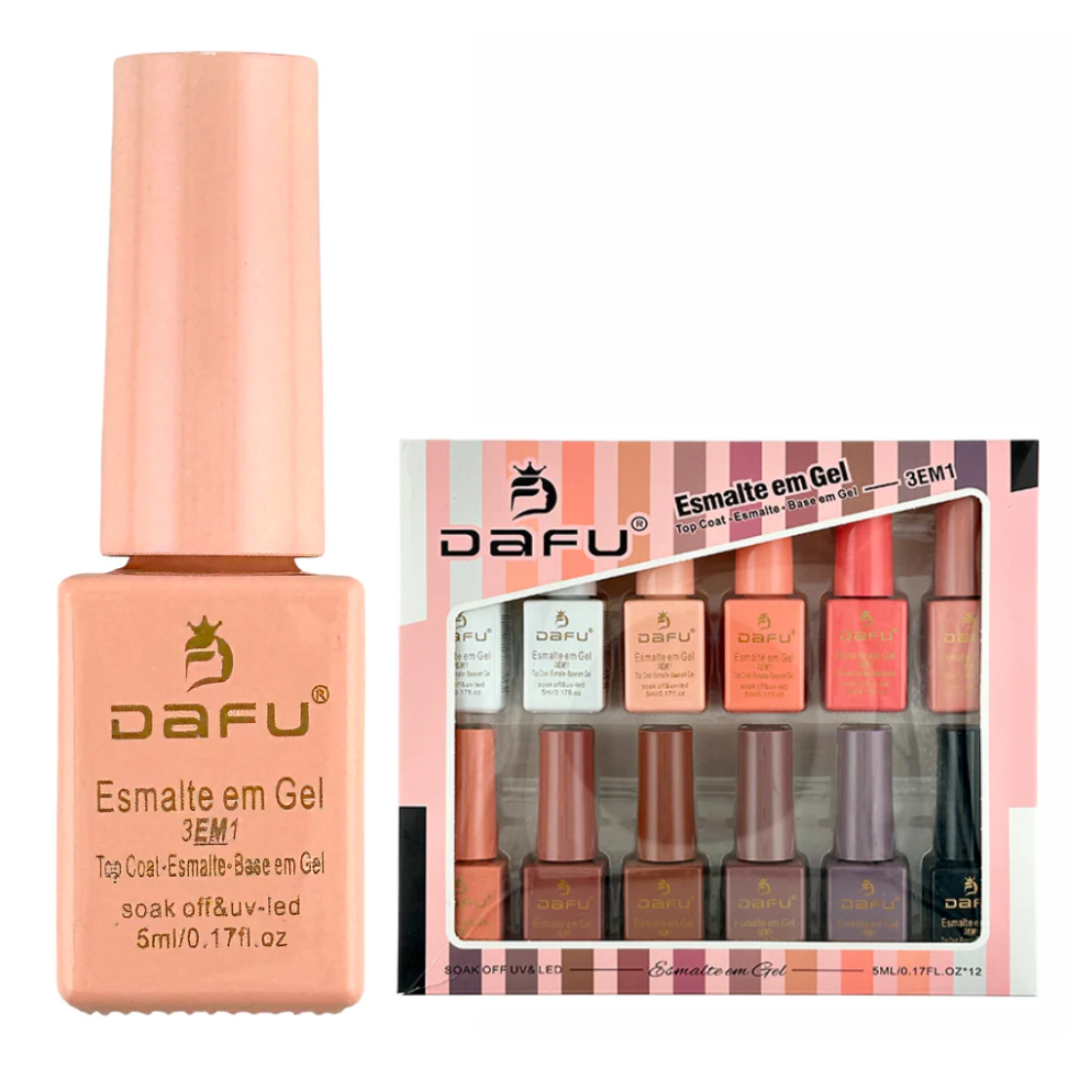 Esmalte em Gel 3 em 1 Dafu - #2