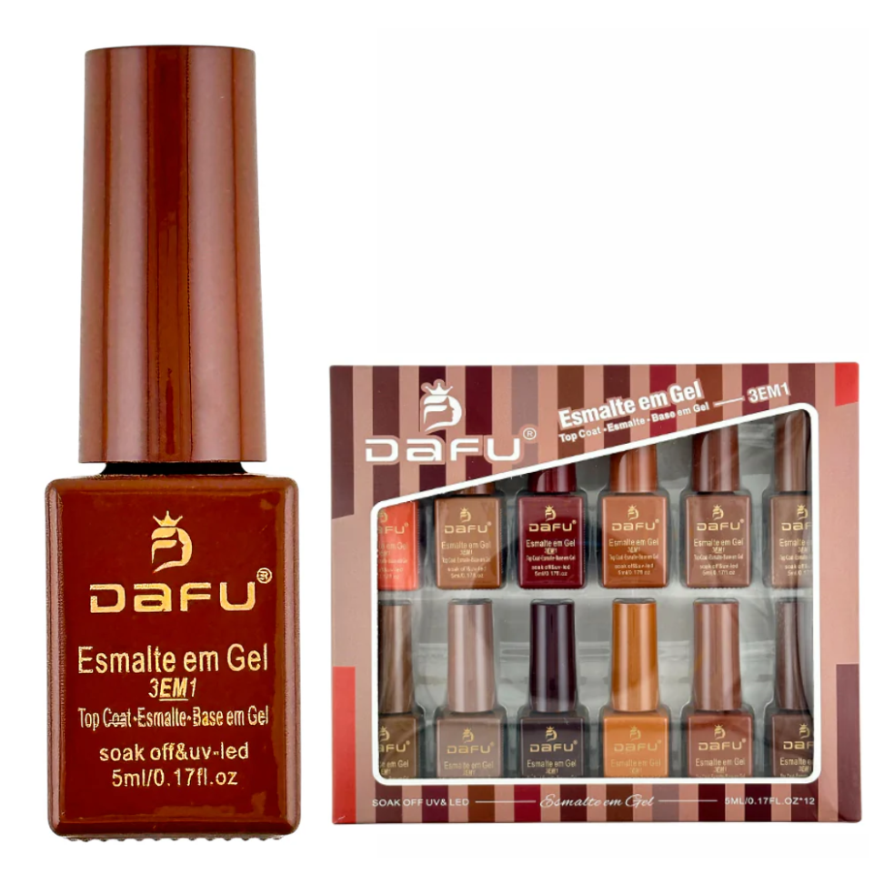 Esmalte em Gel 3 em 1 Dafu - #3