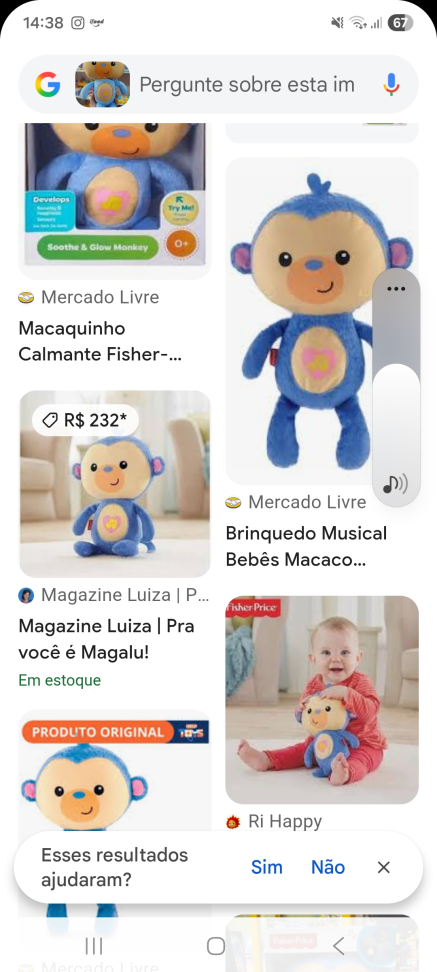 Macaquinho calmante Fisher-Price