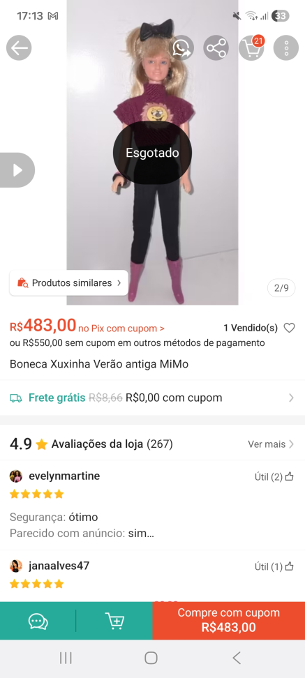 Xuxinha Mimo Anos 80/90' - #4