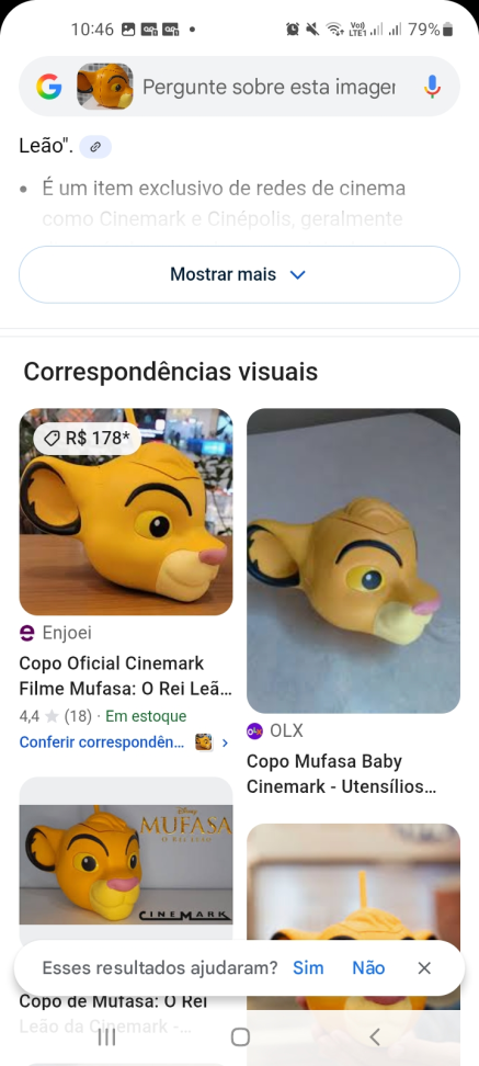 Copo Mufasa Cinemark - #1