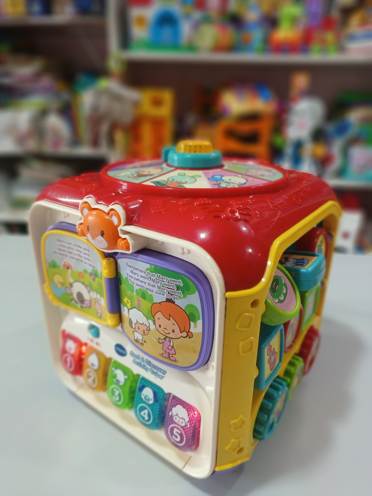 Cubo de atividades e descobertas Vtech