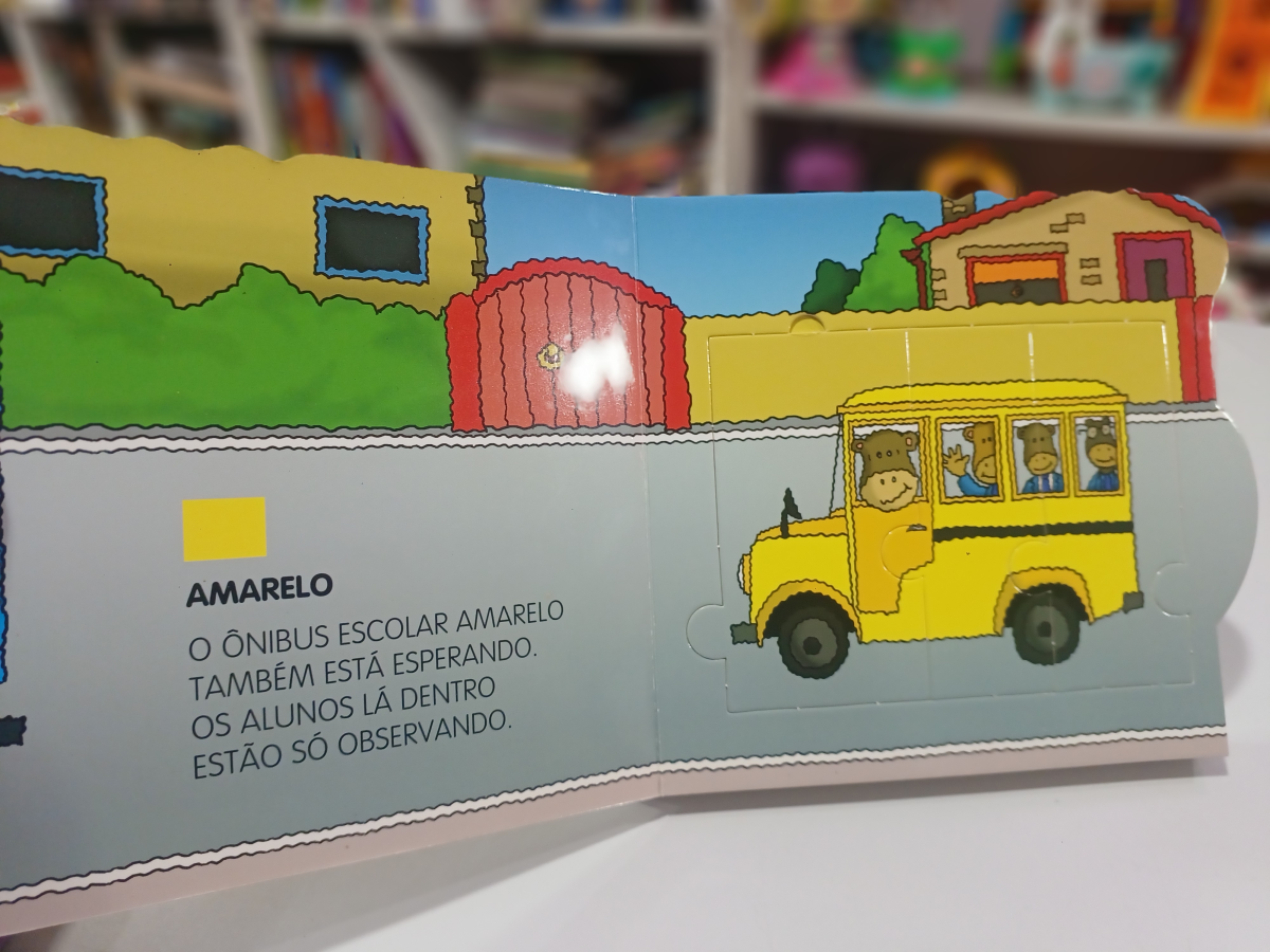 Livro Cores monte e Brinque- Com Quebra-Cabeça - #3