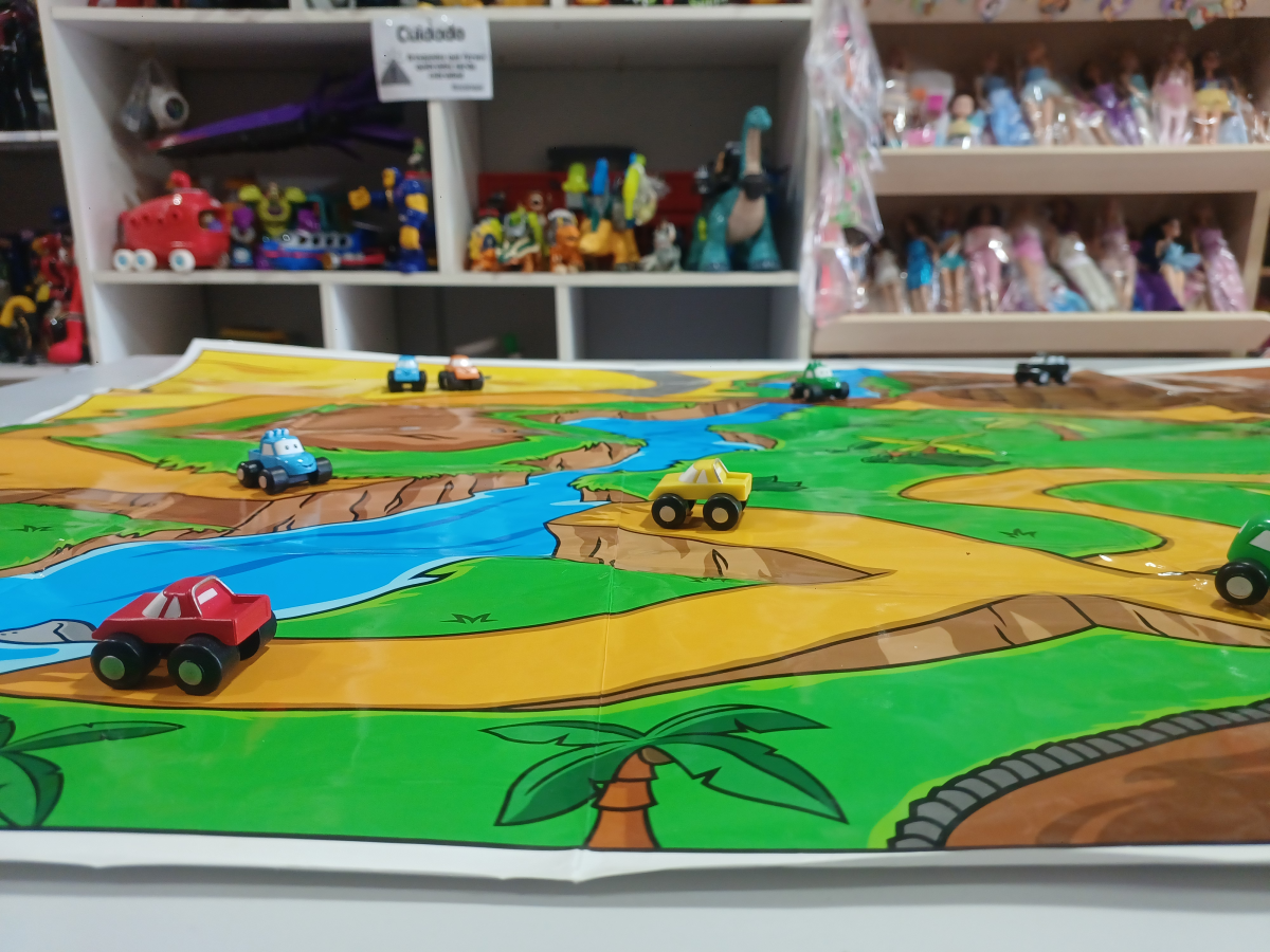 Livro com miniaturas e cenário Aventuras Off-Road - #4