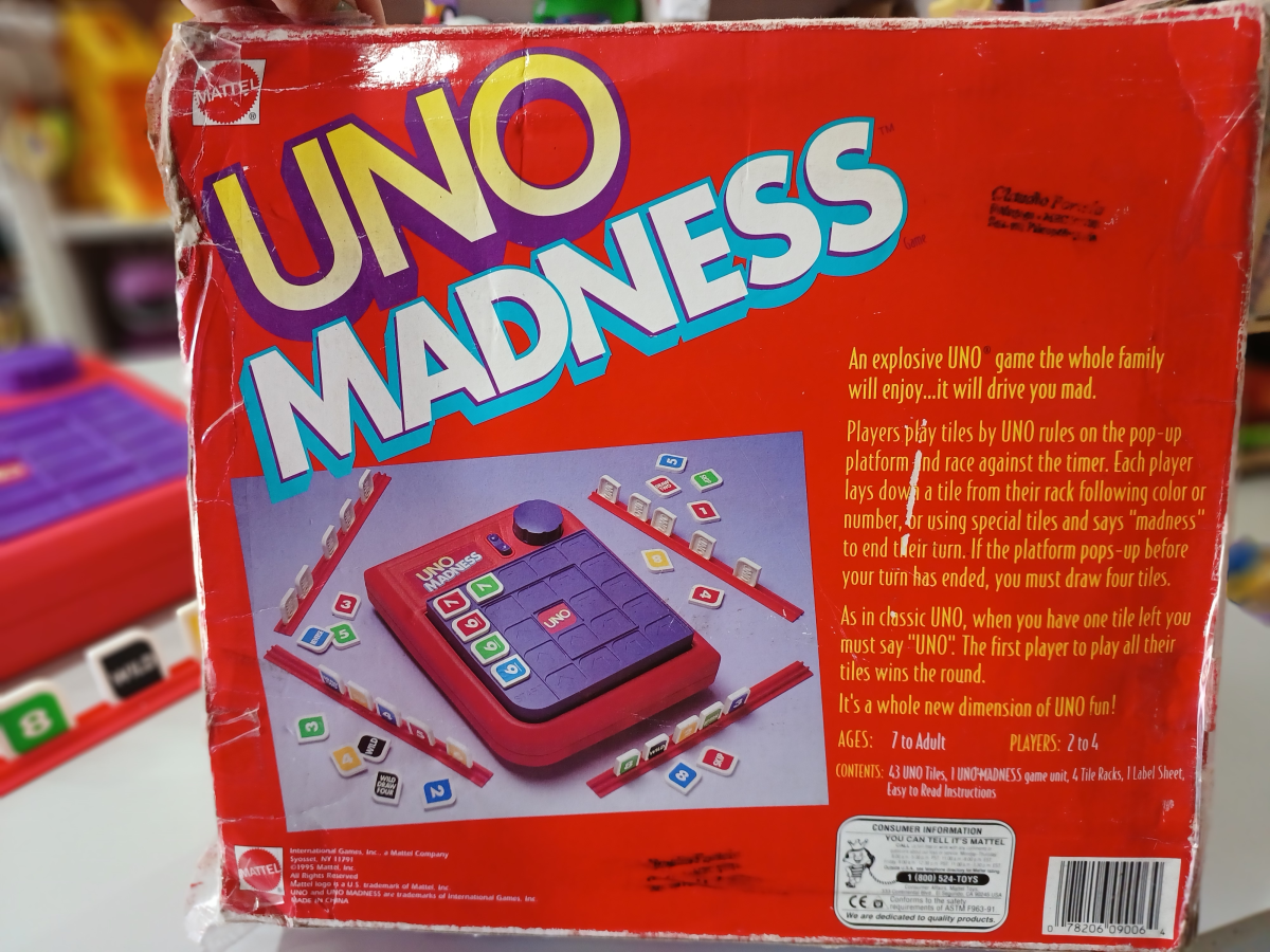 Uno Madness Mattel Importado - #8