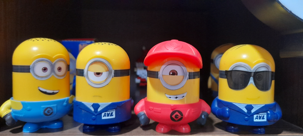 Miniaturas Minions McD's - Valor unitário