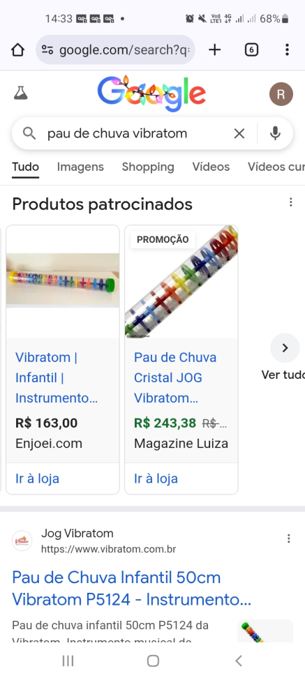 Pau de chuva Cristal Vibratom - #1