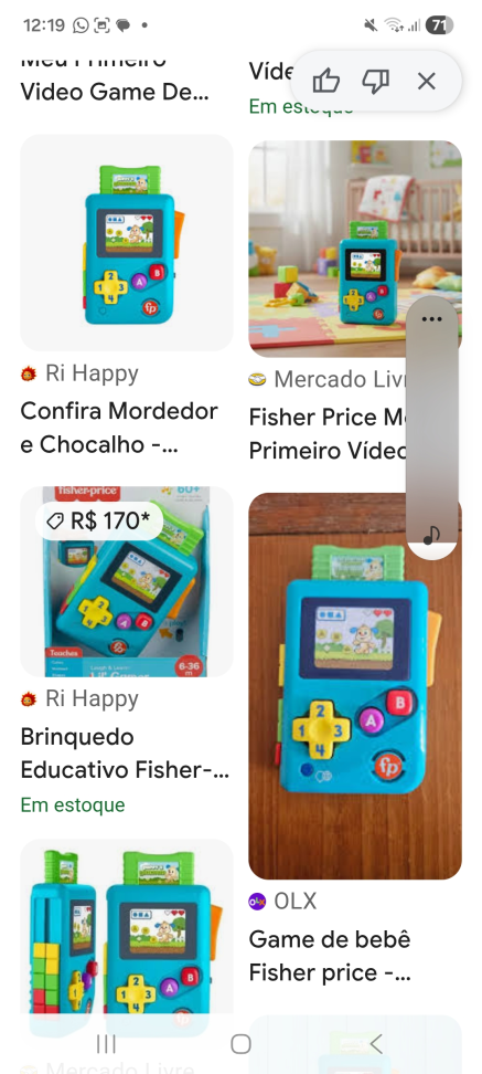 Meu primeiro vídeo game Fisher-Price