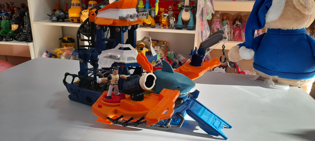 Navio comando do mar Imaginext