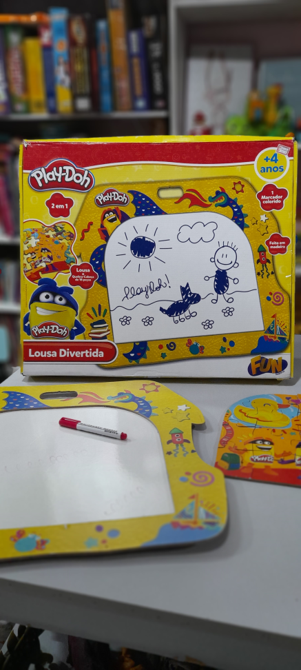 Lousa divertida + Quebra-Cabeça Play-Doh - #1