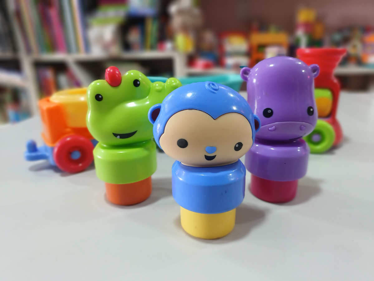 Trem dos animais Fisher-Price