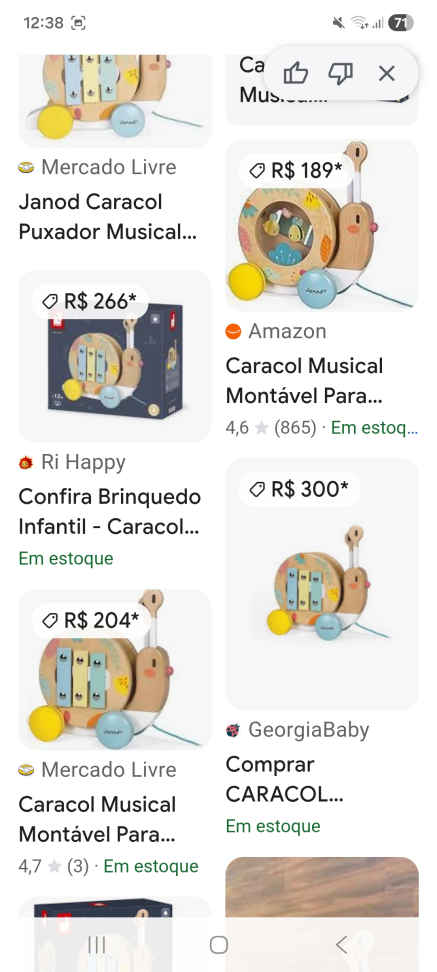 Caracol musical 2 em 1 Janod - #3