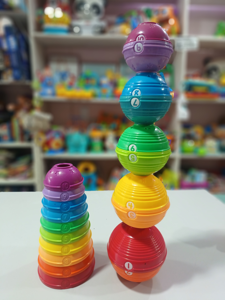 Torre de potinhos Fisher-Price