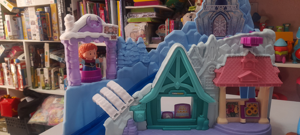 Frozen Vila + Trenó Little People - #3