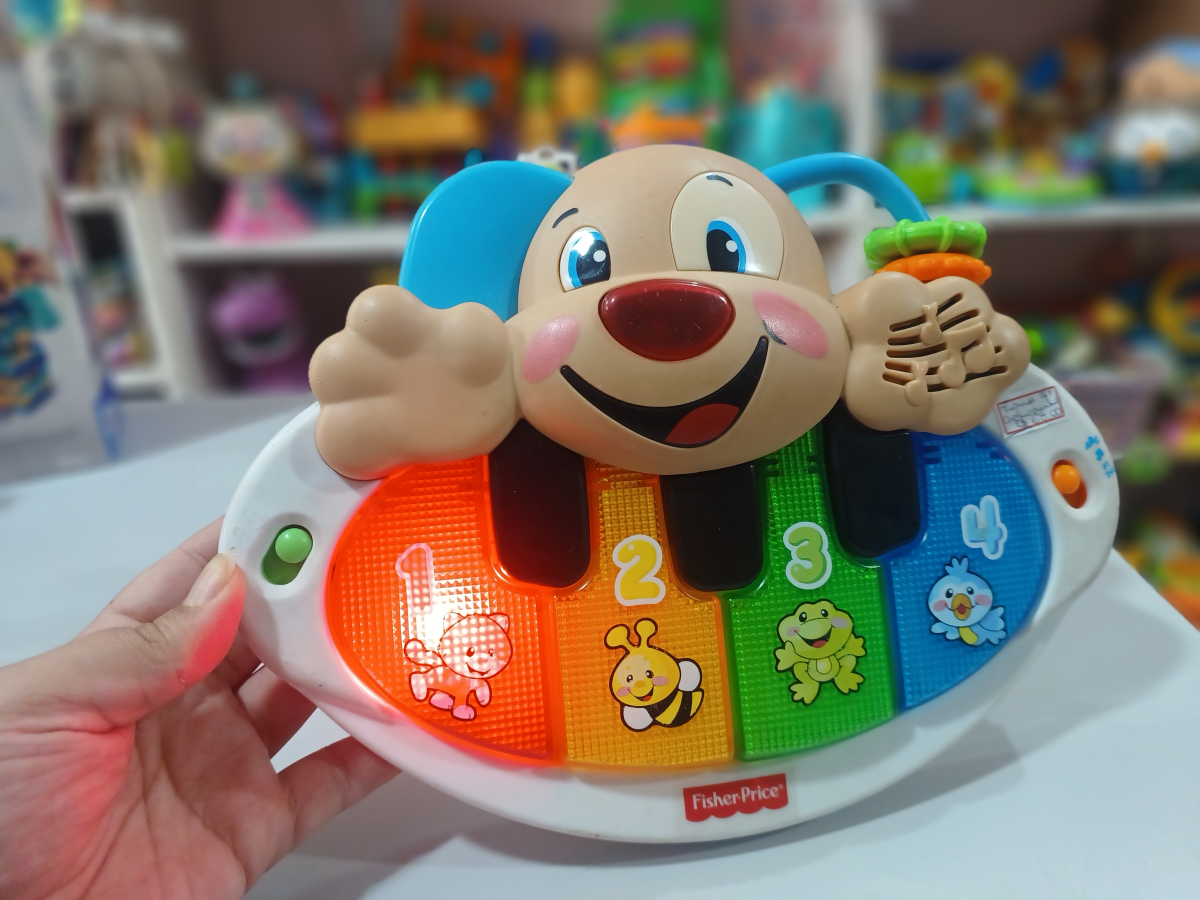 Piano do cachorrinho Fisher-Price