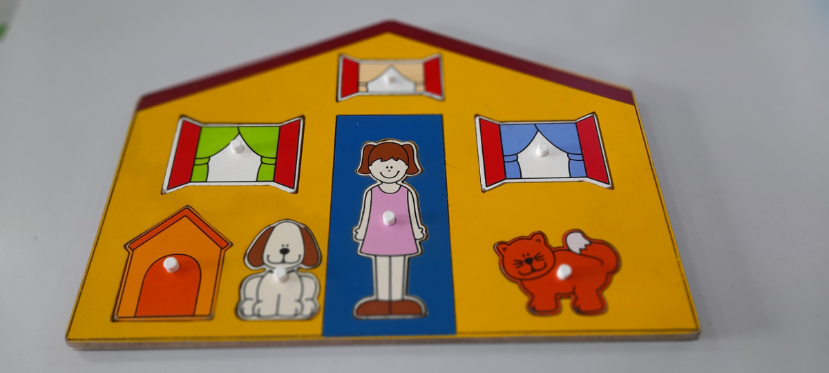 Painel de encaixe casa
