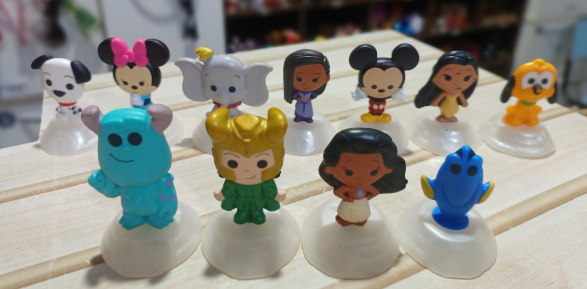 Miniaturas Disney 100 Anos - Valor unitário