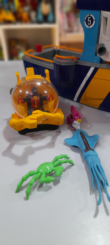 Navio aventura no mar Imaginext