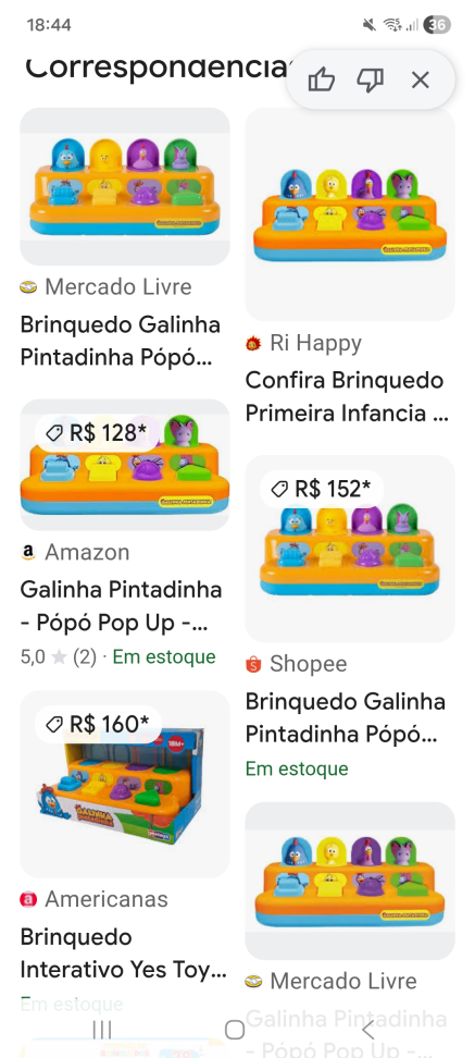 Pópó pop up Galinha Pintadinha - #3