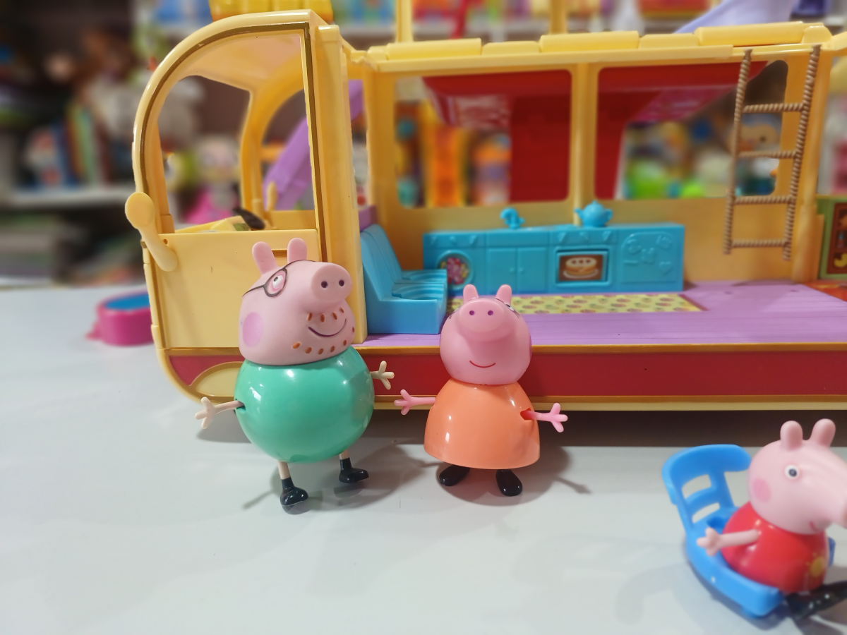 Van para acampar Peppa Pig - #3