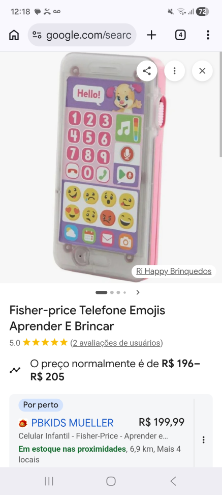 Telefone Emojis Fisher-Price