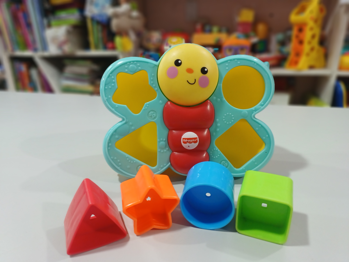Borboleta de formas Fisher-Price
