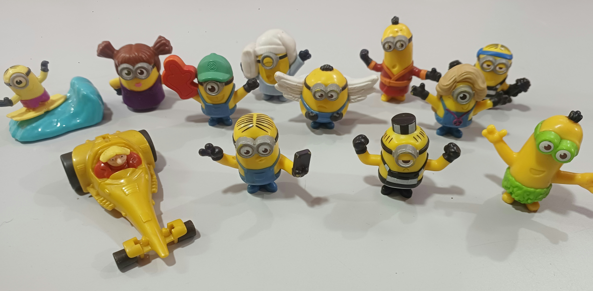 Minions McD's  - Valor unitário