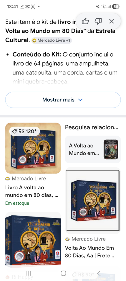 Volta ao mundo em 80 dias Estrela - #7