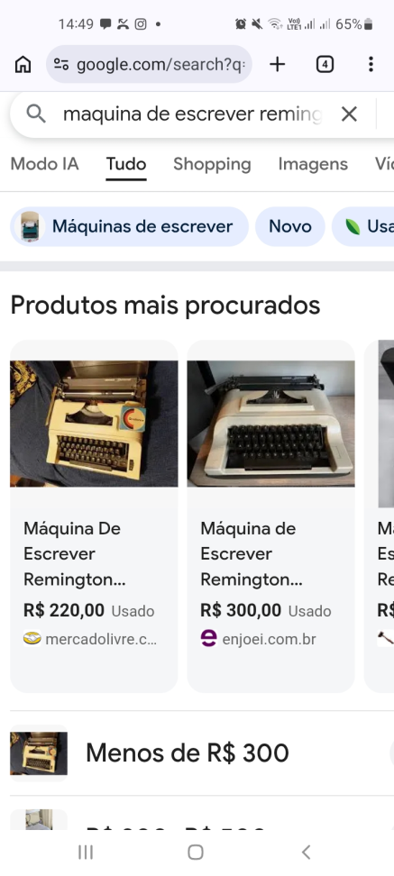 Máquina de escrever Remington Ipanema Anos 80 - #4
