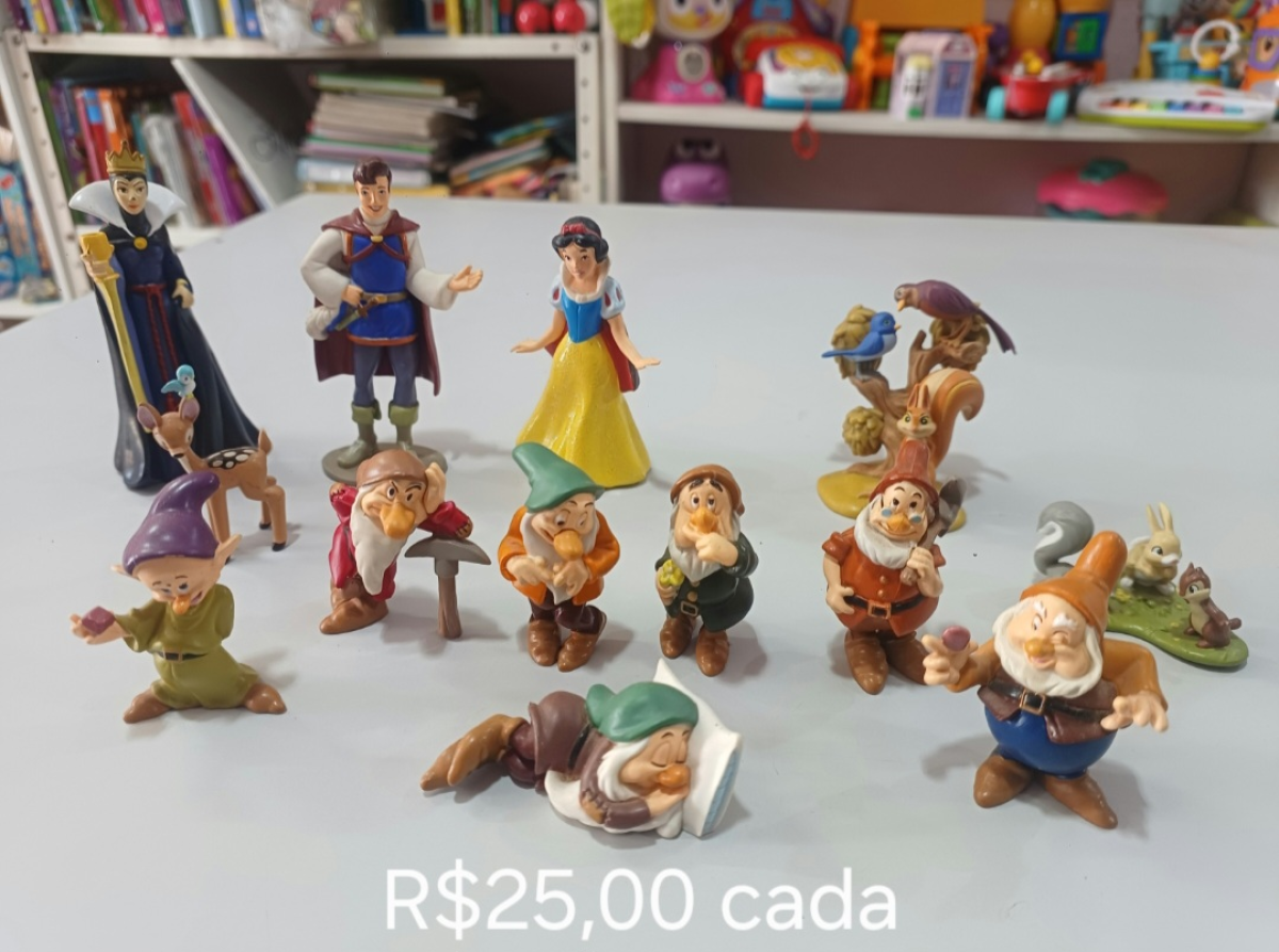 Miniaturas originais Disney / Princesas - Valor unitario nas fotos