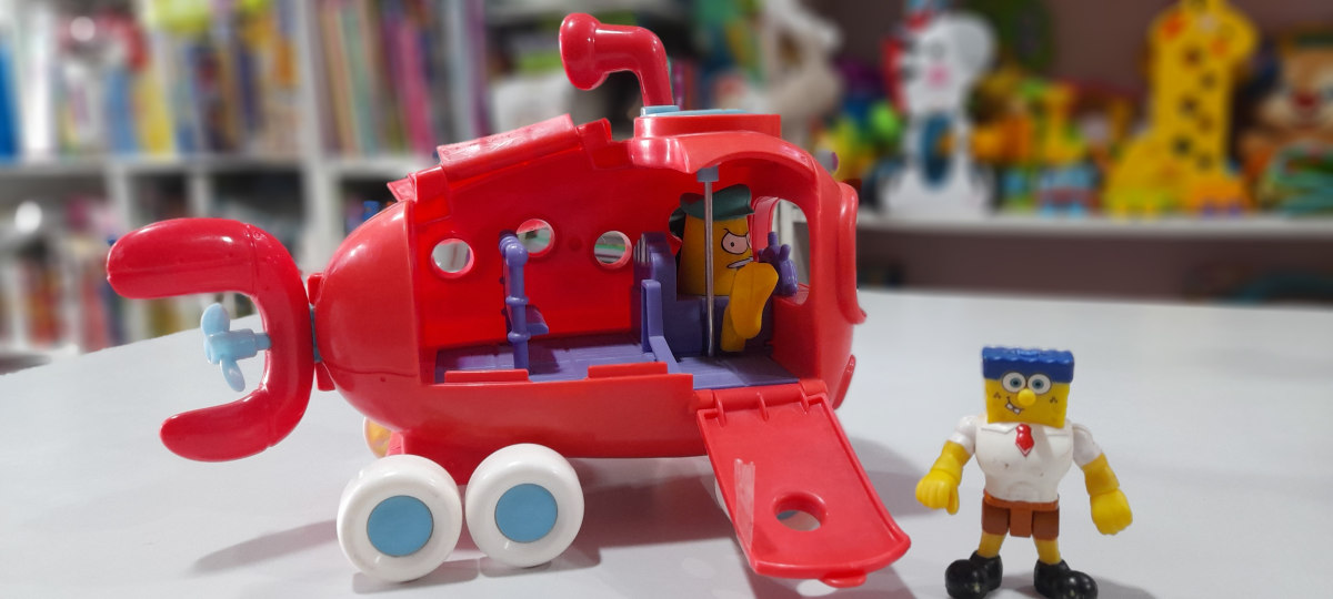 Ônibus Bob Esponja Imaginext