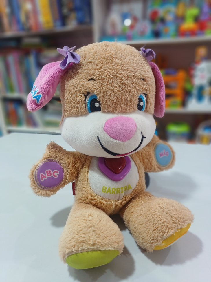 Irmã do cachorrinho Fisher-Price